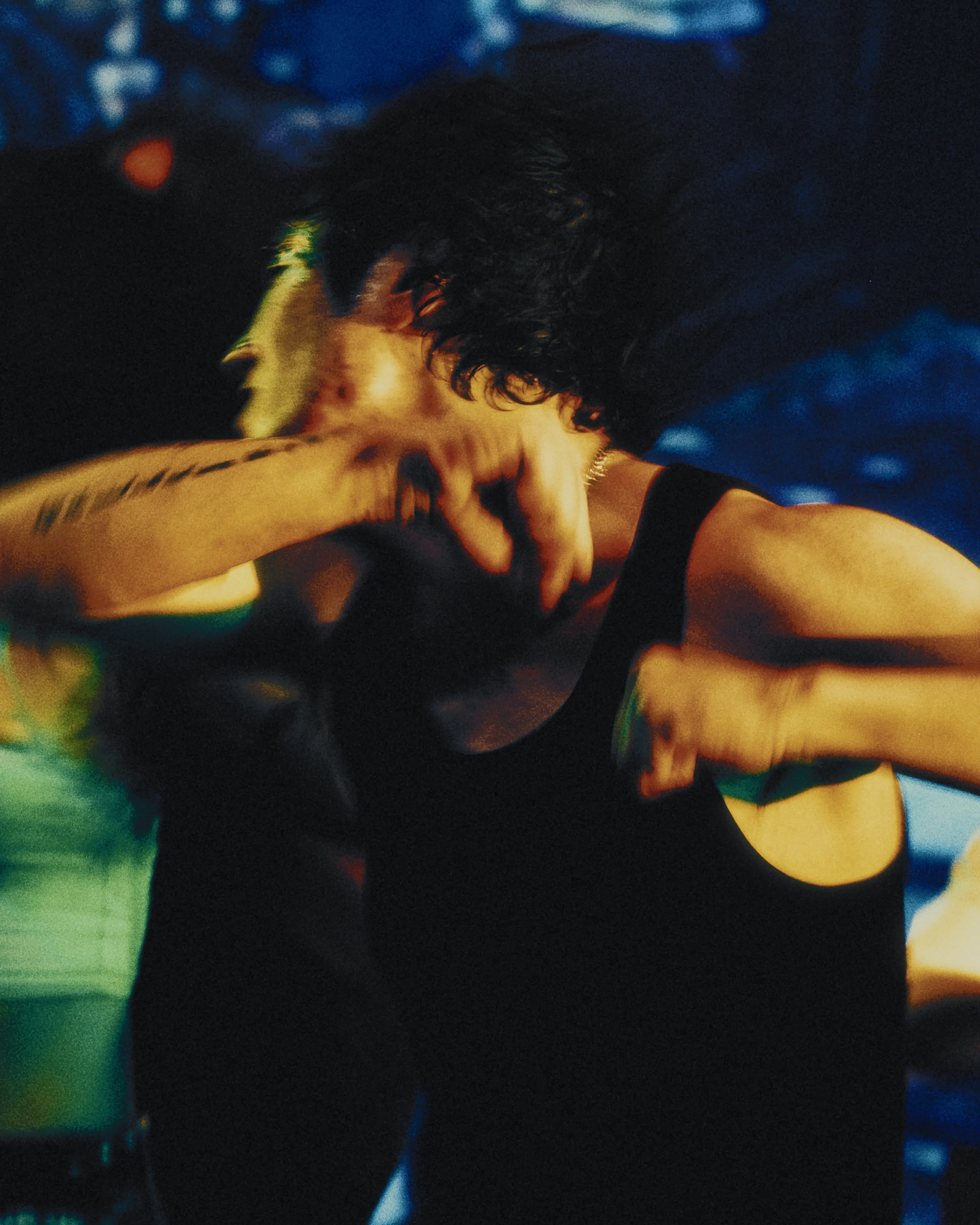 The same photo on tungsten cinema film